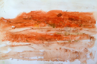 ‘Karijini (No 1)’
Sketchbook illustration, 29cm × 21cm (Not for sale) Karijini (No 1)
